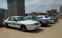 Police prop cars