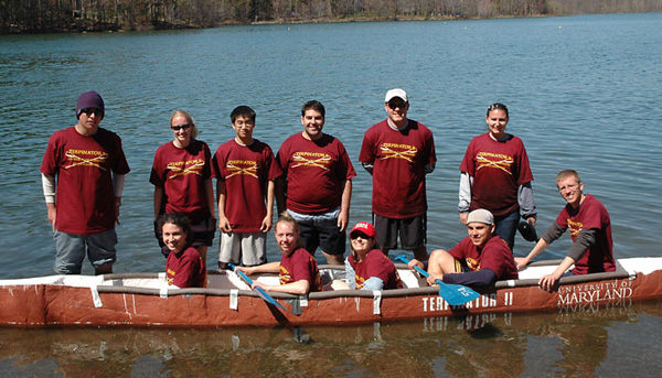 University of Maryland Concrete Canoe 2006