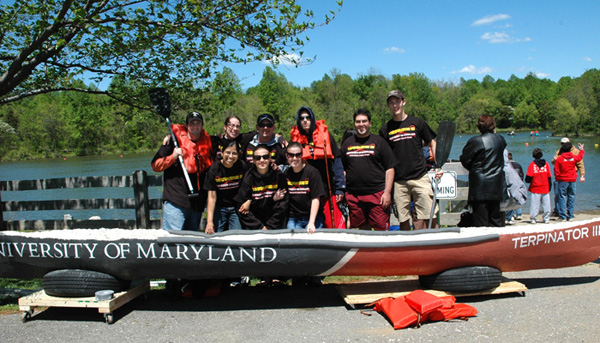 University of Maryland Concrete Canoe 2007
