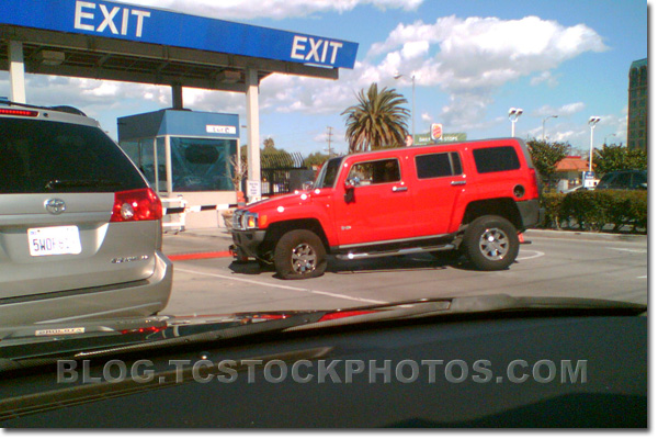 Hummer at Budget Rent A Car